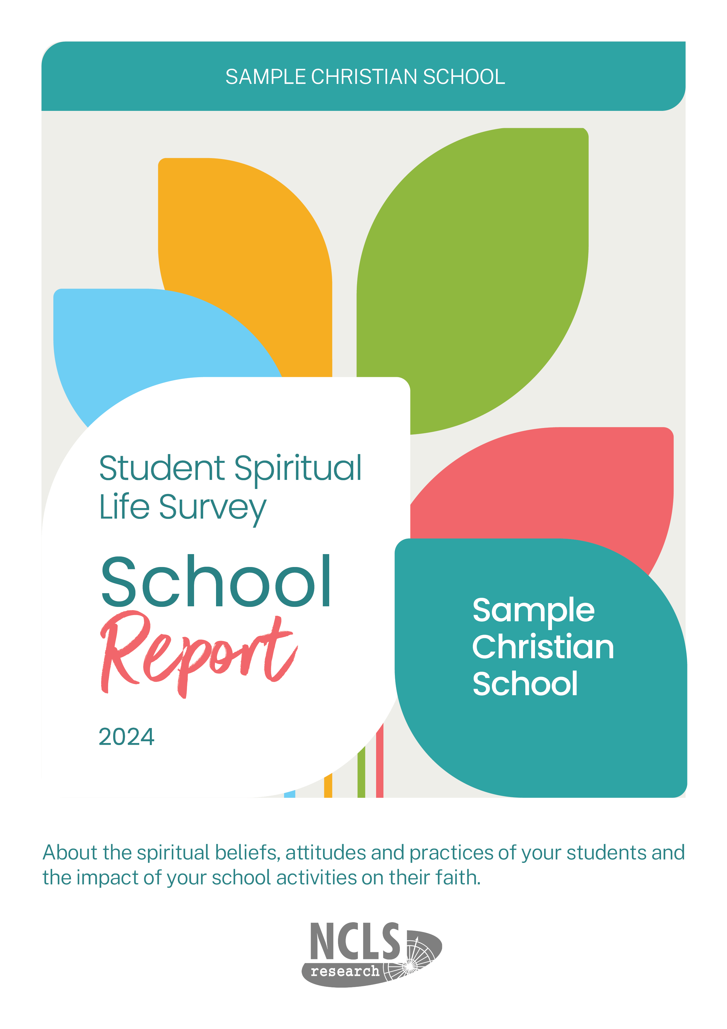 School Spiritual Survey cover page